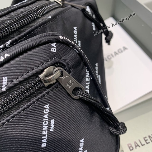 Balenciaga專櫃經典爆款男女同款腰包 巴黎世家帆布胸包腰包 fyj1687